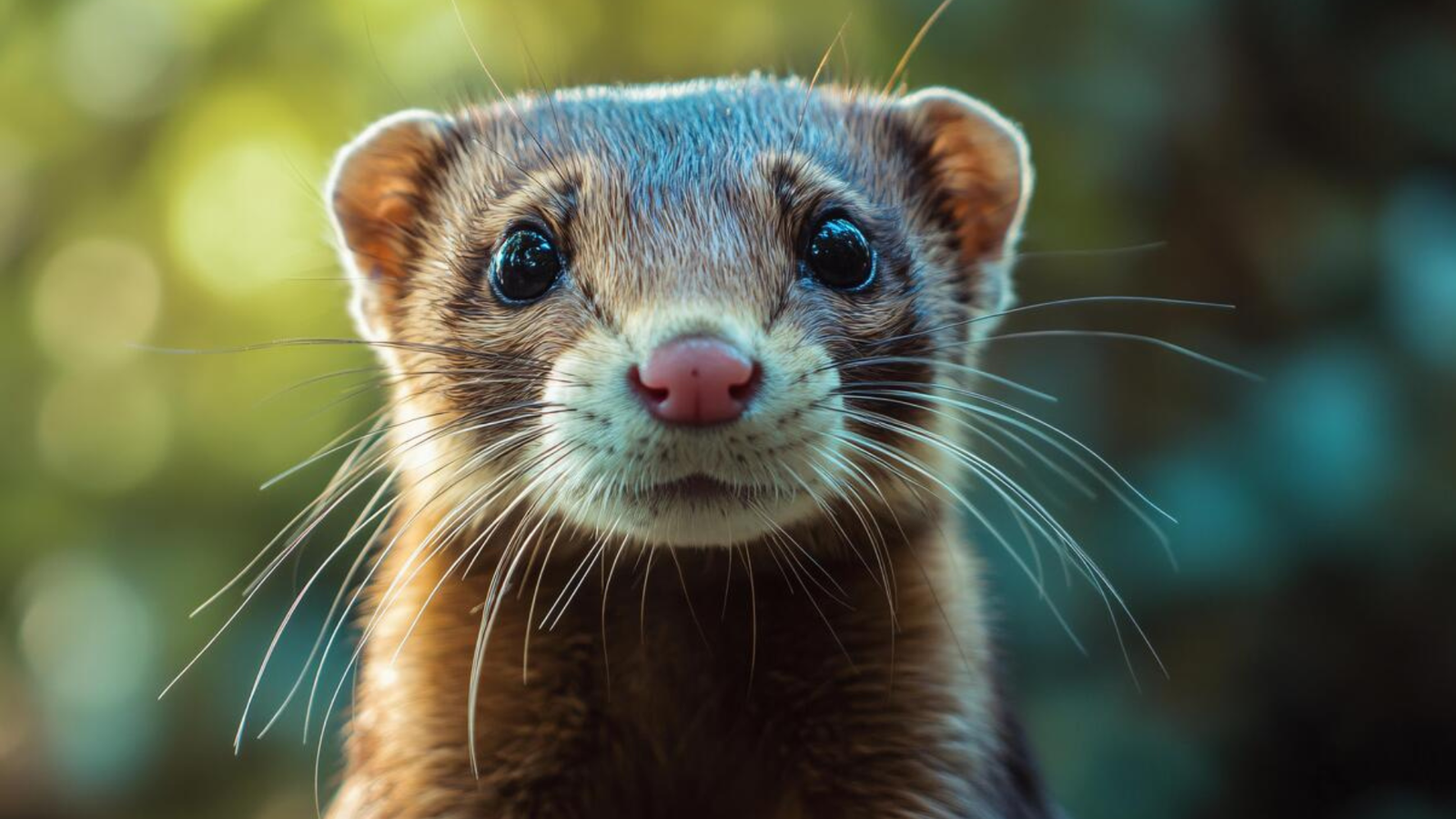Ferrets have a curious childlike nature